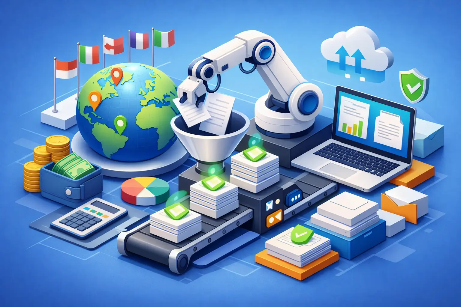Statutory Filing Automation for Multi-Country Payroll