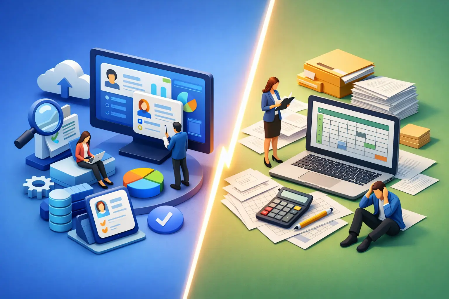HRIS Versus Spreadsheets: When to Make the Shift